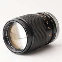画像をギャラリービューアに読み込む, キヤノン Canon FD 135mm F2.5 S.C.
