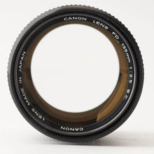 画像をギャラリービューアに読み込む, キヤノン Canon FD 135mm F2.5 S.C.
