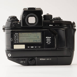 ニコン Nikon F4S / マルチコントロールバック MF-23 / バッテリーパック MB-21