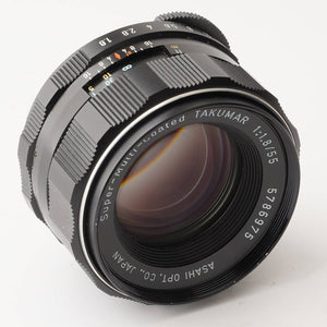 ペンタックス Pentax Asahi SMC タクマー TAKUMAR 55mm F1.8 M42マウント