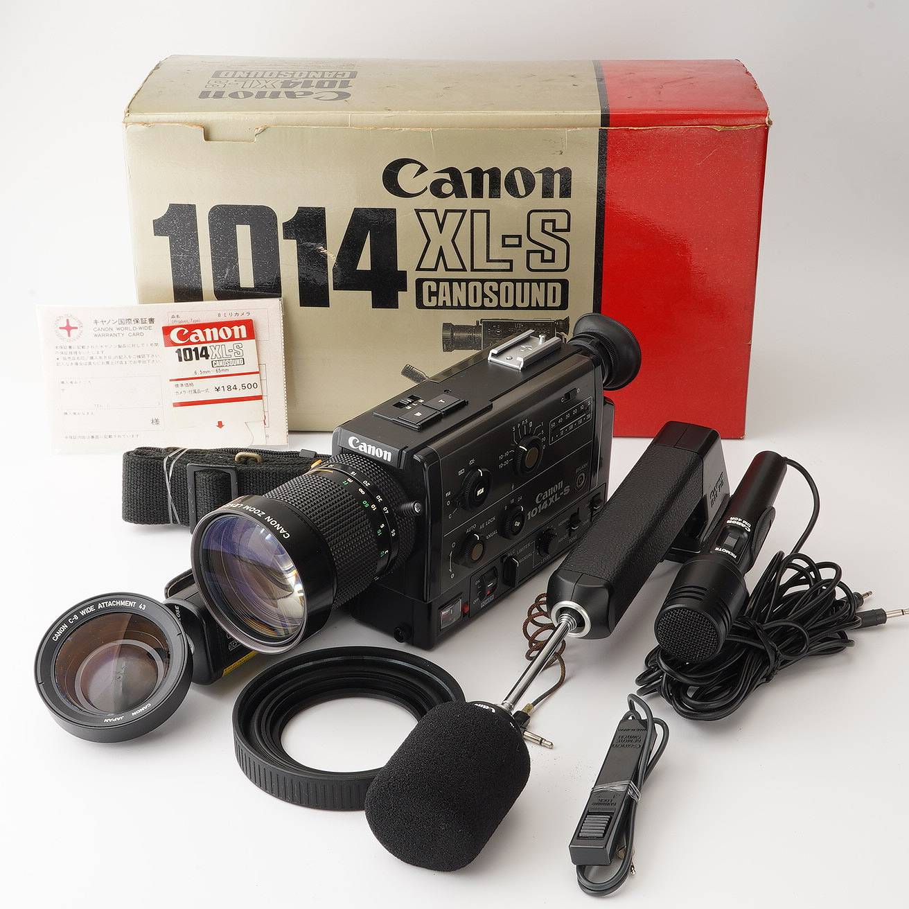 キヤノン Canon 1014XL-S 8mm シネマカメラ Cinema Camera / 6.5-65mm 