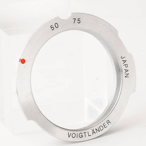 フォクトレンダー Voigtlander  L39 Mマウント アダプターリング  50/75