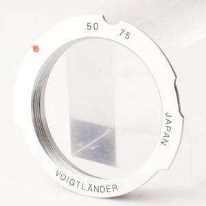 フォクトレンダー Voigtlander  L39 Mマウント アダプターリング  50/75