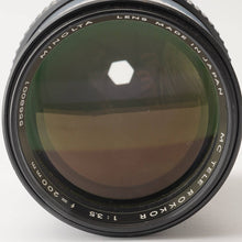 画像をギャラリービューアに読み込む, ミノルタ Minolta MC Tele Rokkor 200mm F3.5
