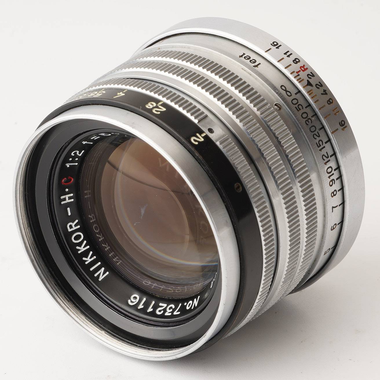 ニコン 日本光学 Nippon Kogaku Nikkor-H C 5cm f/2 ライカ L39