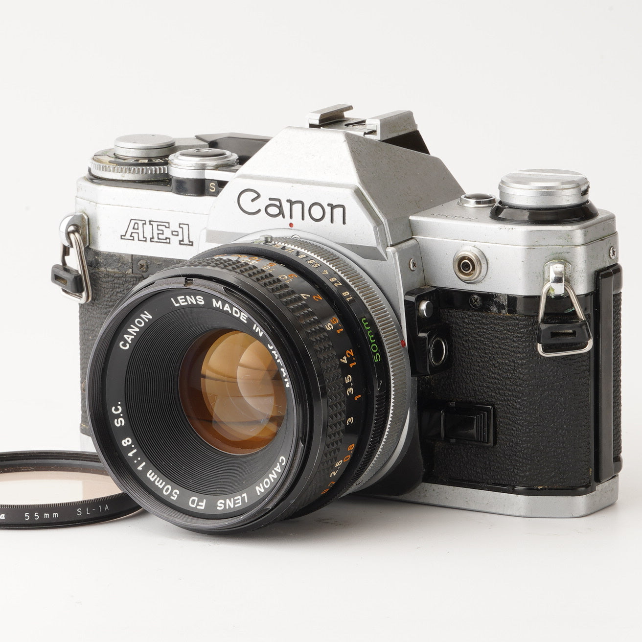 Canon 一眼レフ AE-1 FD50mm 1:1.4付 - フィルムカメラ