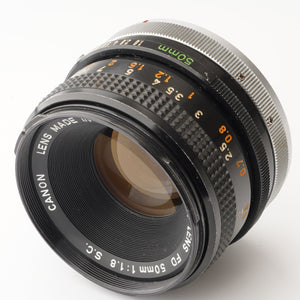 Canon AE-1 / Canon Lens FD 50mm f/1.8 s.c.