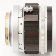 画像をギャラリービューアに読み込む, キヤノン Canon 50mm F1.4 ライカ L39マウント
