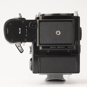 Zenza Bronica ETR-C / Zenzanon MC 75mm f/2.8 AE-II Viewfinder Speed ​​GripE