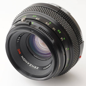 Zenza Bronica ETR-C / Zenzanon MC 75mm f/2.8 AE-II Viewfinder Speed ​​GripE