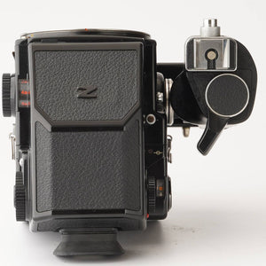 Zenza Bronica ETR-C / Zenzanon MC 75mm f/2.8 AE-II Viewfinder Speed ​​GripE