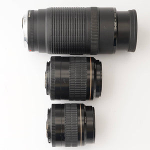 Canon EF 35-80mm f/4-5.6 USM / 80-200mm f/4.5-5.6 USM / 100-300mm f/5.6