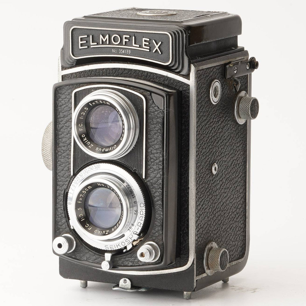 Elmo ELMOFLEX /  Olympus Zuiko F.C. 7.5cm 75mm f/3.5 TLR Camera
