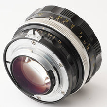 画像をギャラリービューアに読み込む, ニコン Nikon 非Ai NIKKOR-S.C Auto 55mm F1.2
