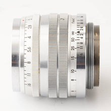 画像をギャラリービューアに読み込む, 東京光学 Tokyo Kogaku Topcor-S 5cm 50mm F2 ライカL39マウント
