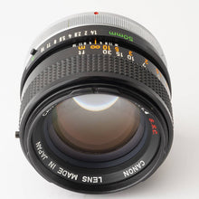 Load image into Gallery viewer, Canon FD 50mm f/1.4 S.S.C
