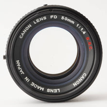 Load image into Gallery viewer, Canon FD 50mm f/1.4 S.S.C
