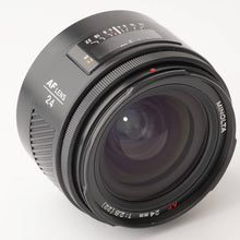 画像をギャラリービューアに読み込む, ミノルタ Minolta AF 24mm F2.8 ソニー Aマウント
