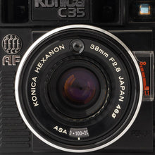 画像をギャラリービューアに読み込む, コニカ Konica Auto Focus C35 AF コンパクトフィルムカメラ / Hexanon 38mm F2.8
