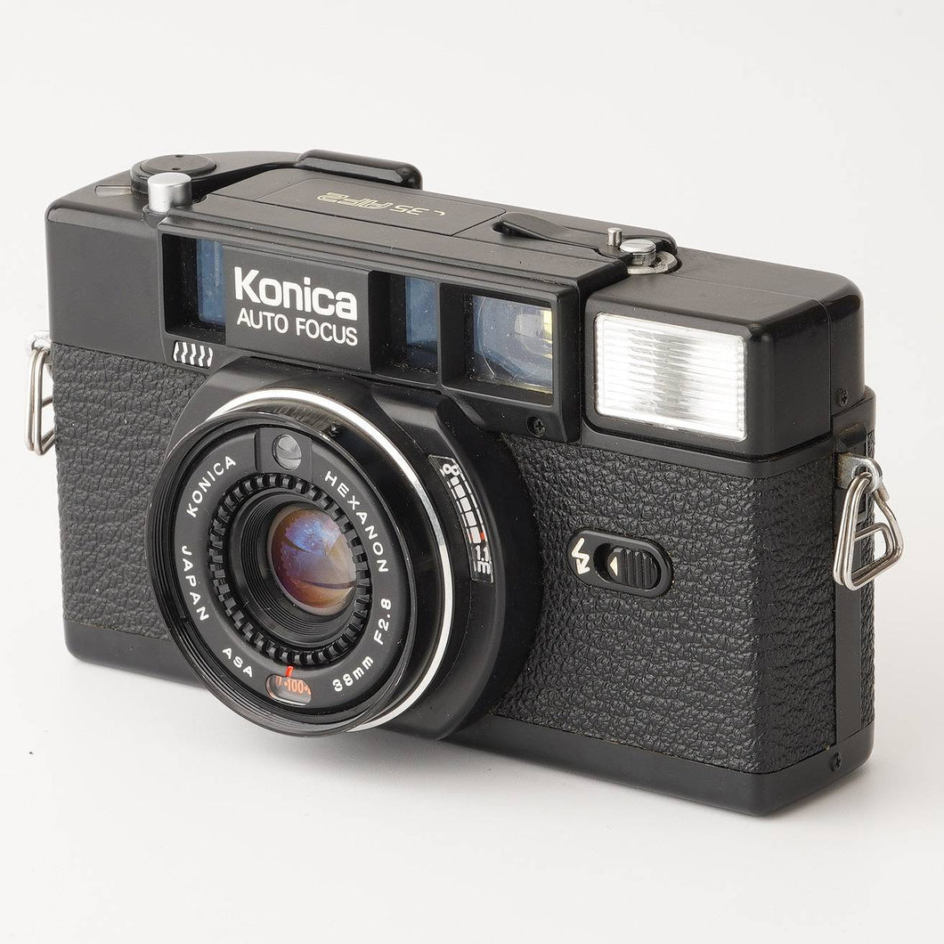 コニカ Konica AUTO FOCUS C35 AF2 コンパクトフィルム カメラ/ HEXANON 38mm F2.8
