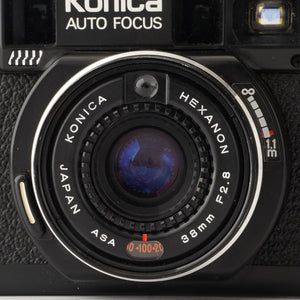 コニカ Konica AUTO FOCUS C35 AF2 コンパクトフィルム カメラ/ HEXANON 38mm F2.8