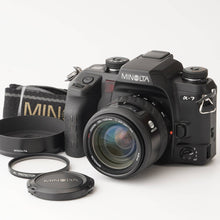 画像をギャラリービューアに読み込む, ミノルタ Minolta α-7 alpha-7 35mm SLR Film Camera Body Black / AF ZOOM 35-105mm F3.5-4.5
