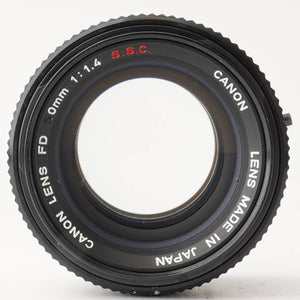 Canon FD 50mm f/1.4 S.S.C. FD Mount