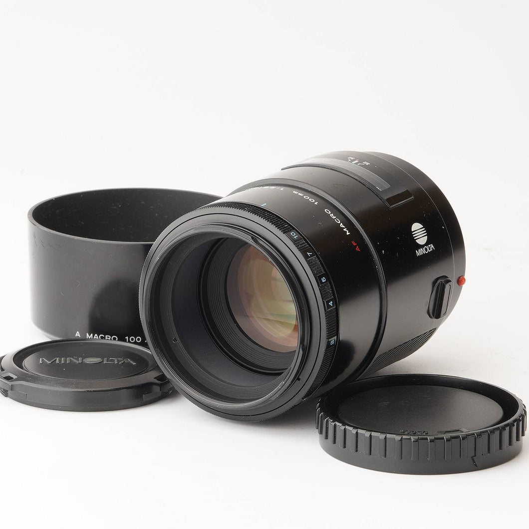 ミノルタ AF MACRO 100mm f2.8 マクロ ソニー α Aマウント ミノルタ Minolta AF Macro 100mm F2.8 ソニーAマウント