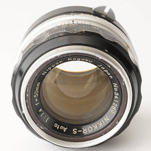 Load image into Gallery viewer, Nikon NIKKOR-S Auto 50mm f/1.4
