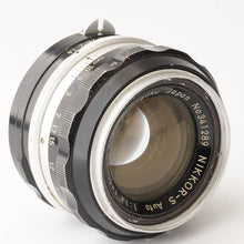 Load image into Gallery viewer, Nikon NIKKOR-S Auto 50mm f/1.4
