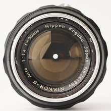 Load image into Gallery viewer, Nikon NIKKOR-S Auto 50mm f/1.4
