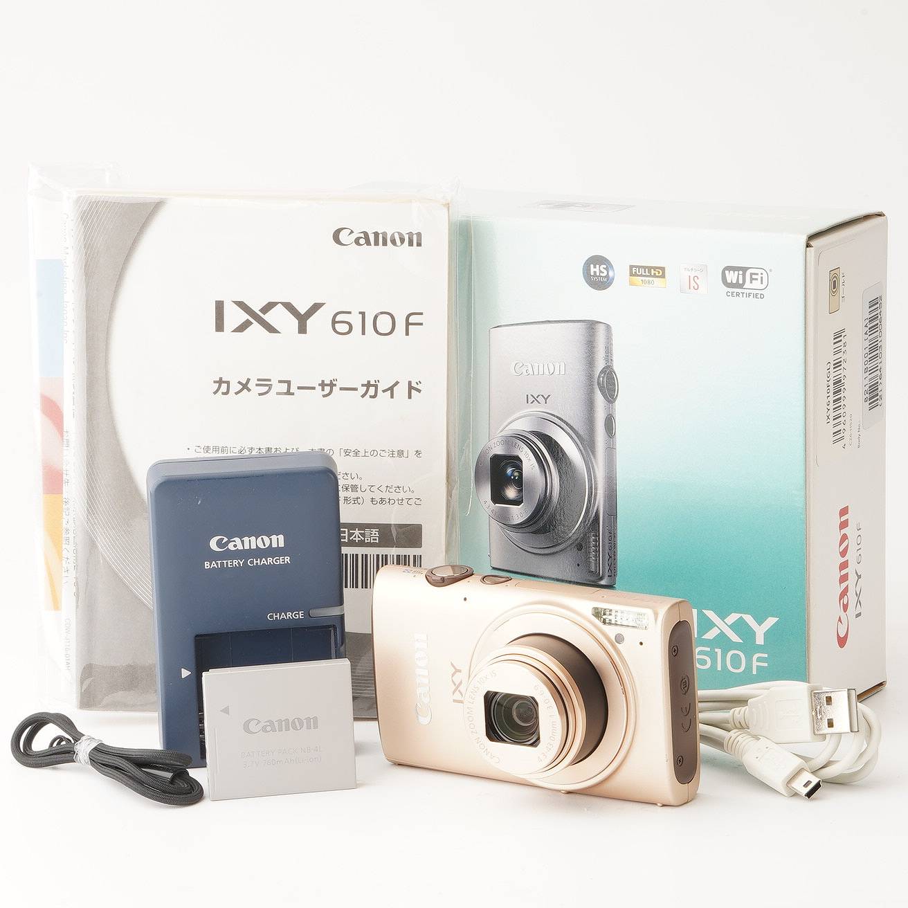 Canon キャノン IXY 610F デジタルカメラ デジカメ ゴールド 【公式通販】