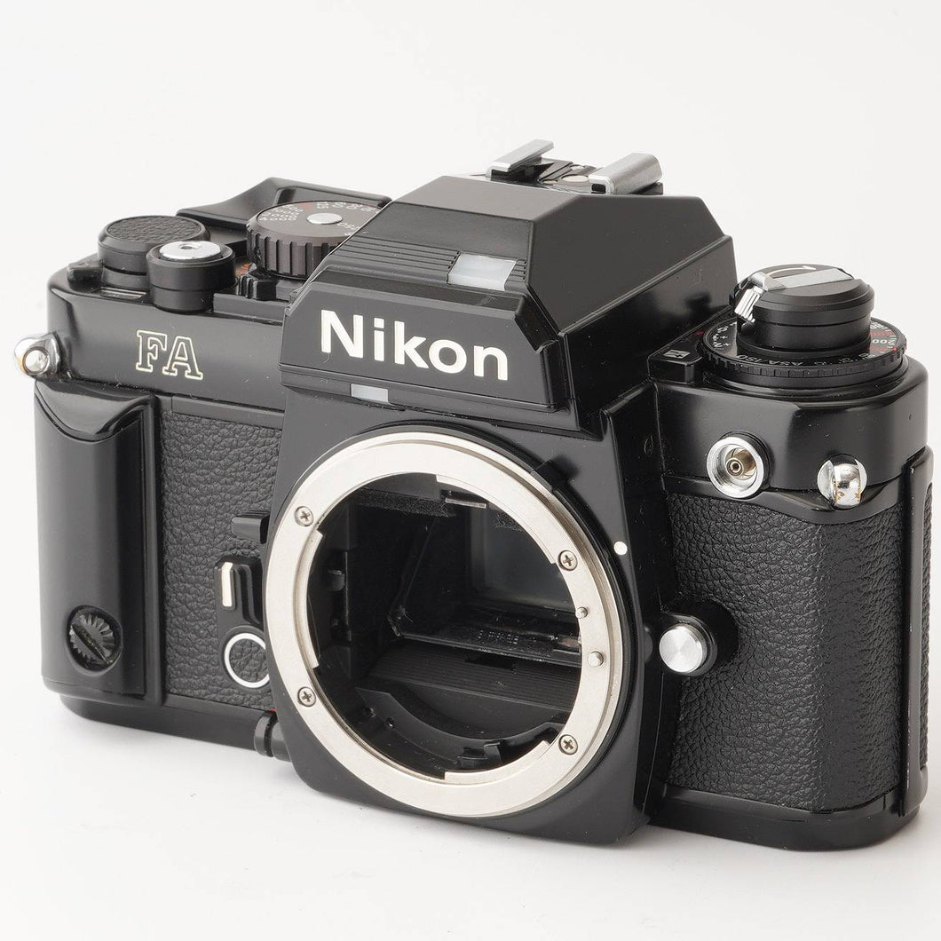 ニコン Nikon FA ブラック ボディ 一眼レフフィルムカメラ
