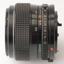 画像をギャラリービューアに読み込む, キヤノン Canon New FD 50mm F1.2
