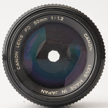 画像をギャラリービューアに読み込む, キヤノン Canon New FD 50mm F1.2
