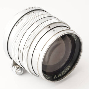 ライカ Leica Ernst Leitz Wetzlar Summarit 5cm 50mm F1.5 ズマリット L39マウント