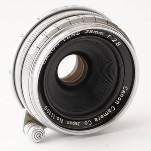 Canon 28mm f/2.8 LTM L39 + Finder 28mm