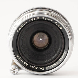 Canon 28mm f/2.8 LTM L39 + Finder 28mm