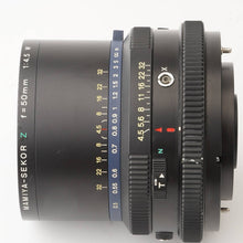 画像をギャラリービューアに読み込む, マミヤ Mamiya SEKOR Z 50mm F4.5 W RZ67用
