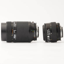Load image into Gallery viewer, Nikon AF Nikkor 70-210mm f/4-5.6 / Nikon AF Nikkor 35-70mm f/3.3-4.5
