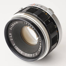 Load image into Gallery viewer, Olympus PEN F / F.Zuiko Auto-s 38mm f/1.8
