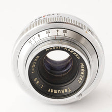 Load image into Gallery viewer, Asahi-kogaku Takumar 50mm f/3.5
