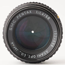 Load image into Gallery viewer, Pentax ASAHI SMC PENTAX 50mm f/1.4 K Mount
