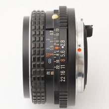 画像をギャラリービューアに読み込む, ペンタックス Pentax SMC PENTAX-M 28mm F2.8 Kマウント
