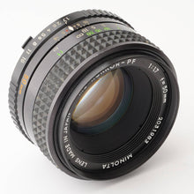 画像をギャラリービューアに読み込む, ミノルタ Minolta MC ロッコール Rokkor-PF 50mm F1.7
