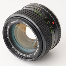 画像をギャラリービューアに読み込む, ミノルタ Minolta MC ロッコール Rokkor PG 50mm F1.4
