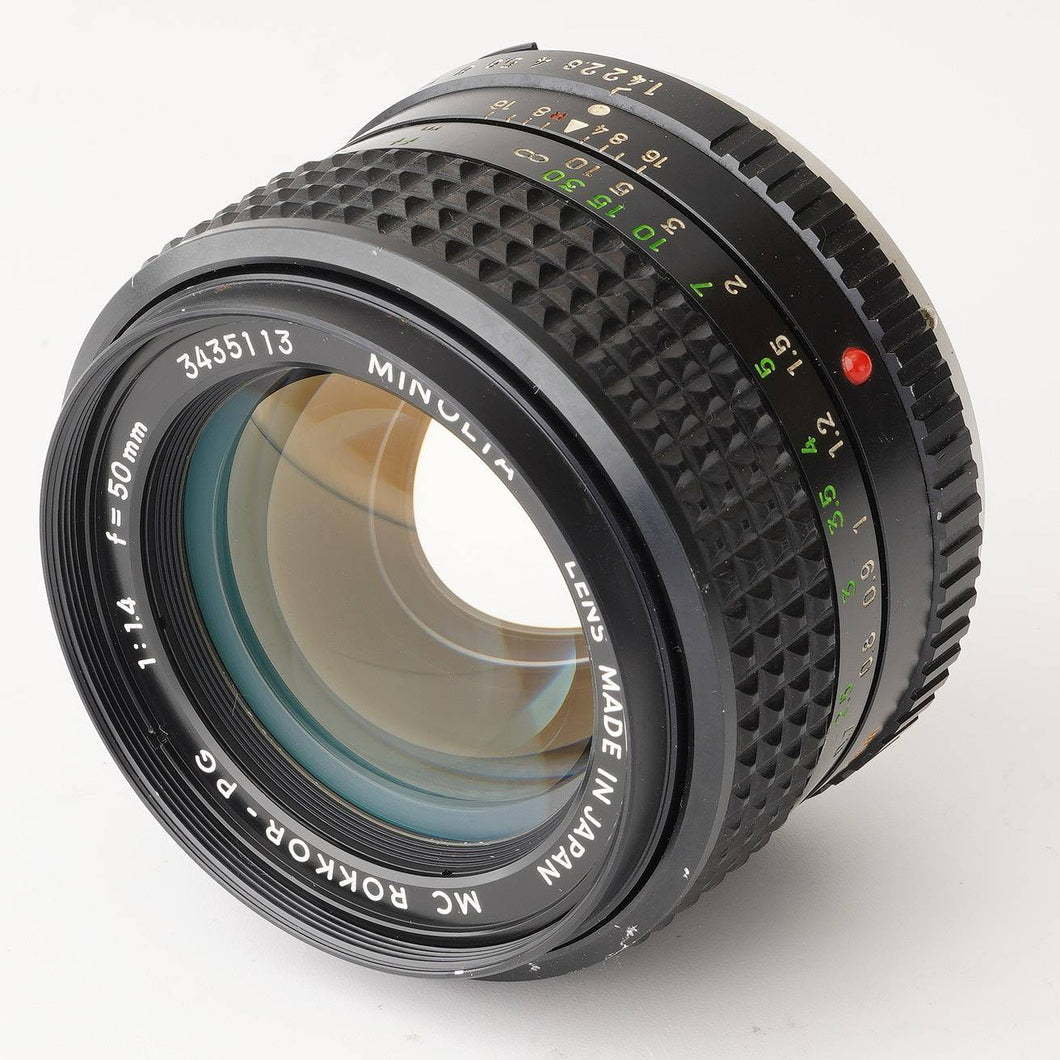 ミノルタ Minolta MC ロッコール Rokkor PG 50mm F1.4
