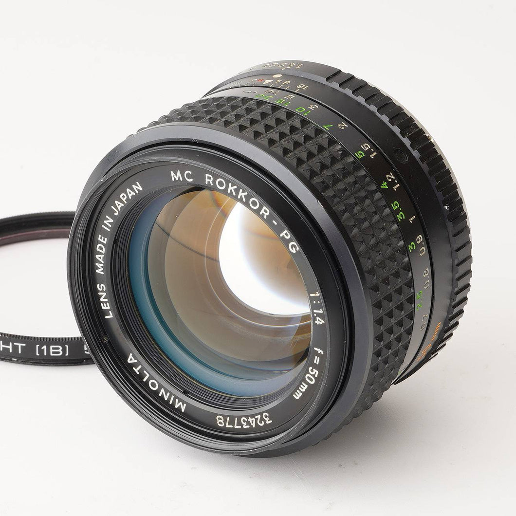 ミノルタ Minolta MC ロッコール Rokkor PG 50mm F1.4