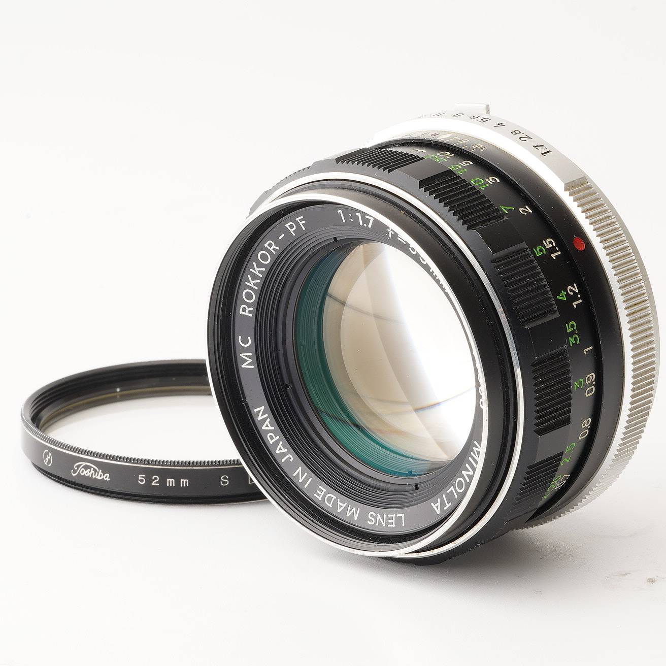 ミノルタ Minolta MC ロッコール Rokkor-PF 55mm F1.7 – Natural