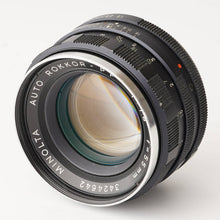 画像をギャラリービューアに読み込む, ミノルタ Minolta Auto ロッコール Rokkor-PF 55mm F1.8 MDマウント
